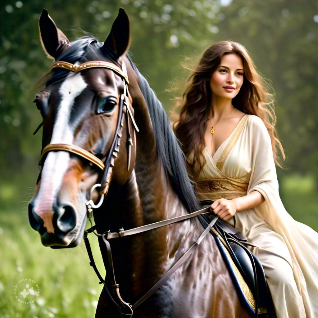 Lara and Horse