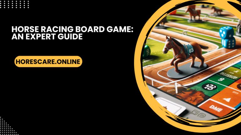 Horse racing board game